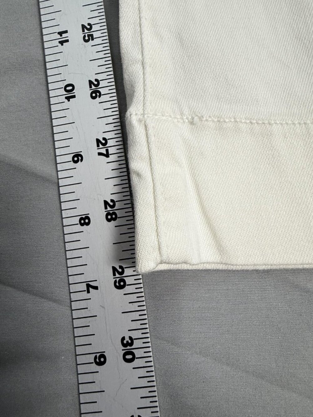NYDJ The Trouser Pants Womens 8P Optic White Wide Leg Petite Minimalist Chic NWT - Picture 6 of 13